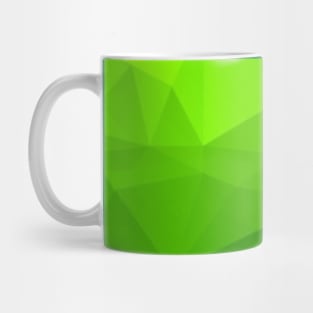 green and yellow Mug